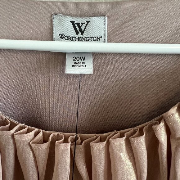 Worthington Shimmer Party Dress - Sz 20W (NWT) - Picture 3 of 6